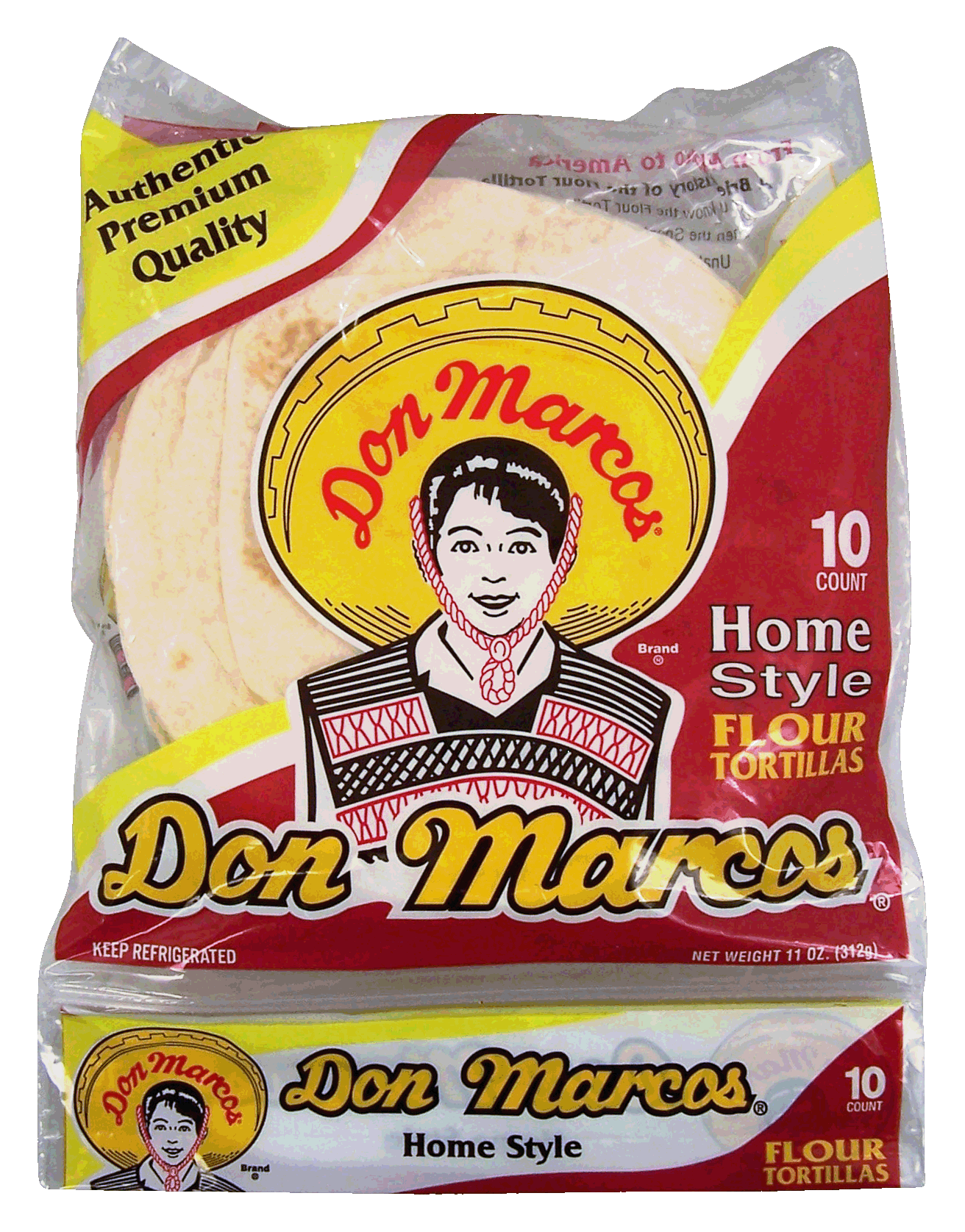 Don Marcos  home style flour tortillas, 10-count Full-Size Picture